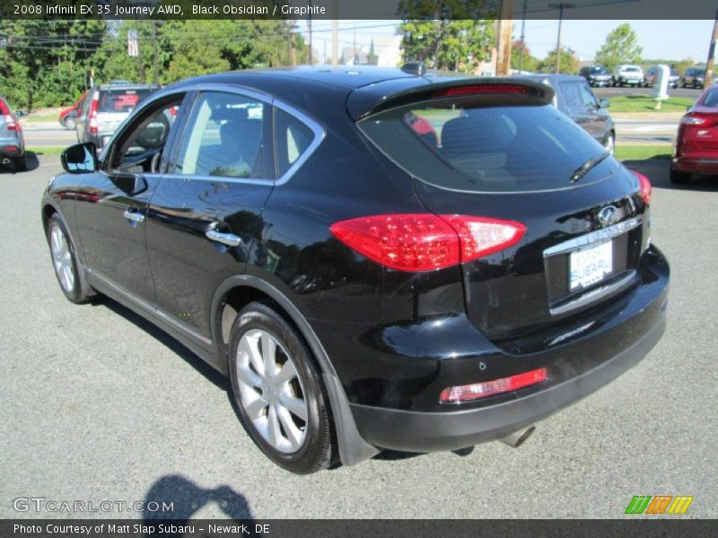 Black Obsidian / Graphite 2008 Infiniti EX 35 Journey AWD