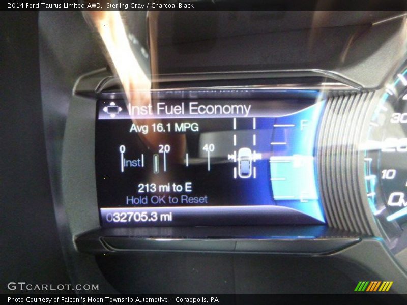Sterling Gray / Charcoal Black 2014 Ford Taurus Limited AWD