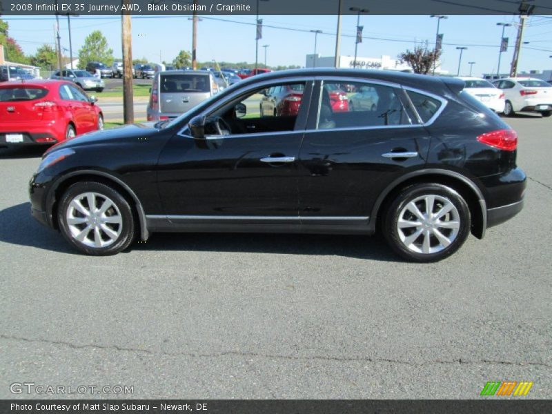 Black Obsidian / Graphite 2008 Infiniti EX 35 Journey AWD