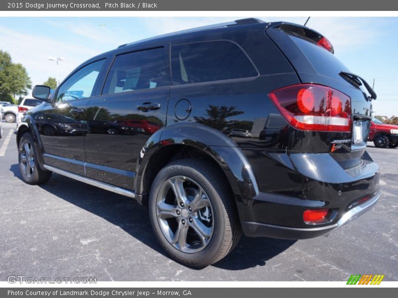 Pitch Black / Black 2015 Dodge Journey Crossroad
