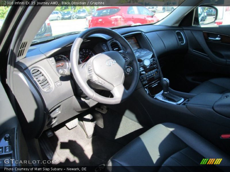 Black Obsidian / Graphite 2008 Infiniti EX 35 Journey AWD