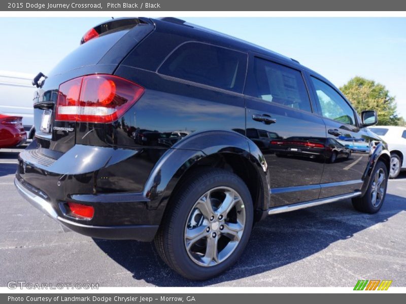 Pitch Black / Black 2015 Dodge Journey Crossroad