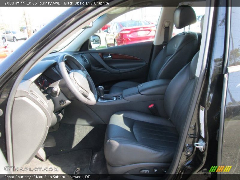 Black Obsidian / Graphite 2008 Infiniti EX 35 Journey AWD