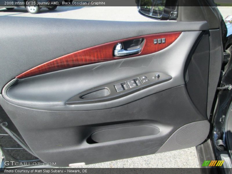 Black Obsidian / Graphite 2008 Infiniti EX 35 Journey AWD