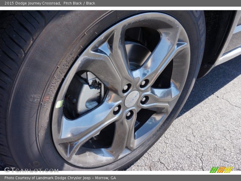 Pitch Black / Black 2015 Dodge Journey Crossroad