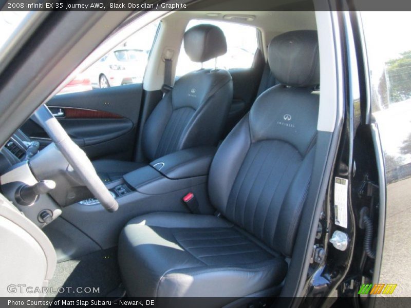 Black Obsidian / Graphite 2008 Infiniti EX 35 Journey AWD