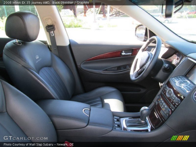Black Obsidian / Graphite 2008 Infiniti EX 35 Journey AWD