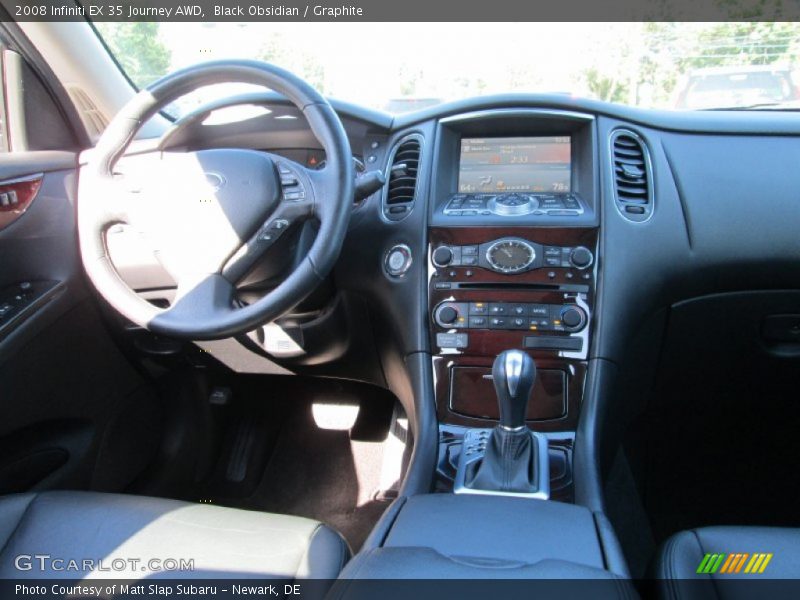 Black Obsidian / Graphite 2008 Infiniti EX 35 Journey AWD