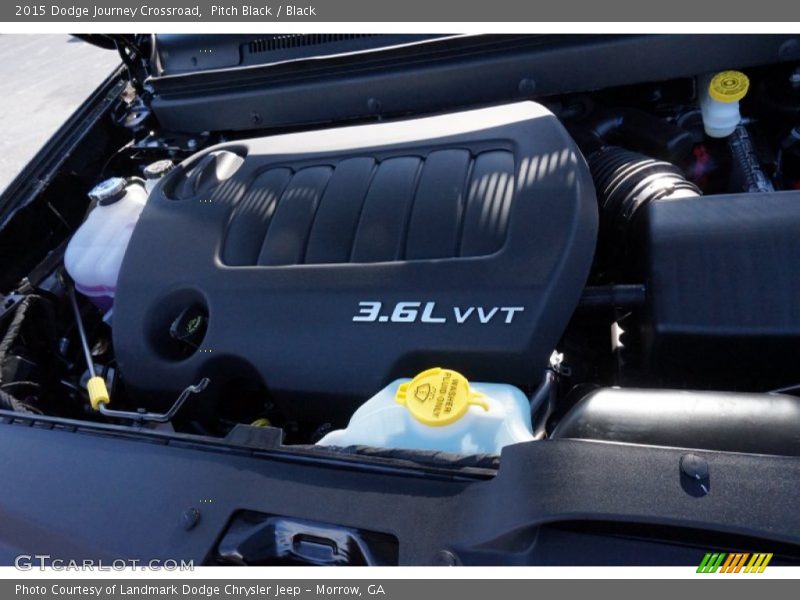 Pitch Black / Black 2015 Dodge Journey Crossroad