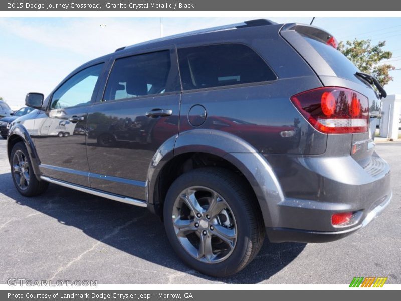 Granite Crystal Metallic / Black 2015 Dodge Journey Crossroad