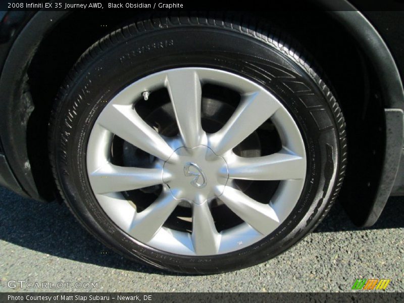 Black Obsidian / Graphite 2008 Infiniti EX 35 Journey AWD