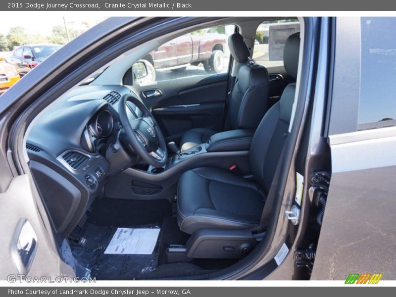 Granite Crystal Metallic / Black 2015 Dodge Journey Crossroad