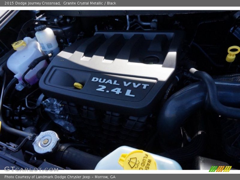 Granite Crystal Metallic / Black 2015 Dodge Journey Crossroad
