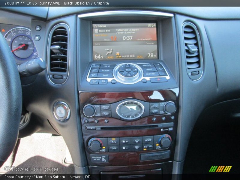 Black Obsidian / Graphite 2008 Infiniti EX 35 Journey AWD