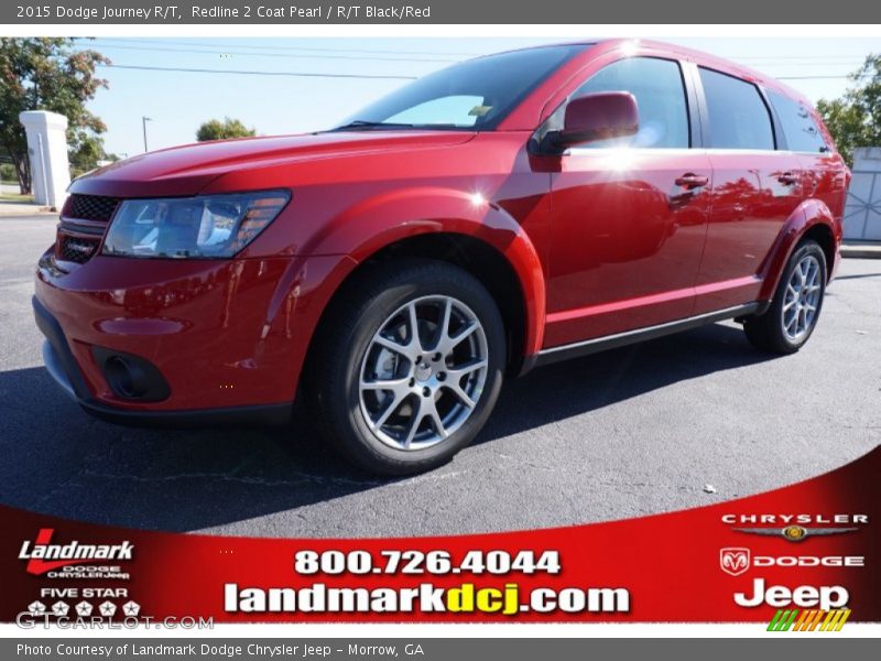 Redline 2 Coat Pearl / R/T Black/Red 2015 Dodge Journey R/T