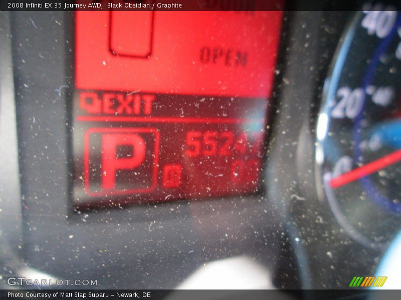 Black Obsidian / Graphite 2008 Infiniti EX 35 Journey AWD