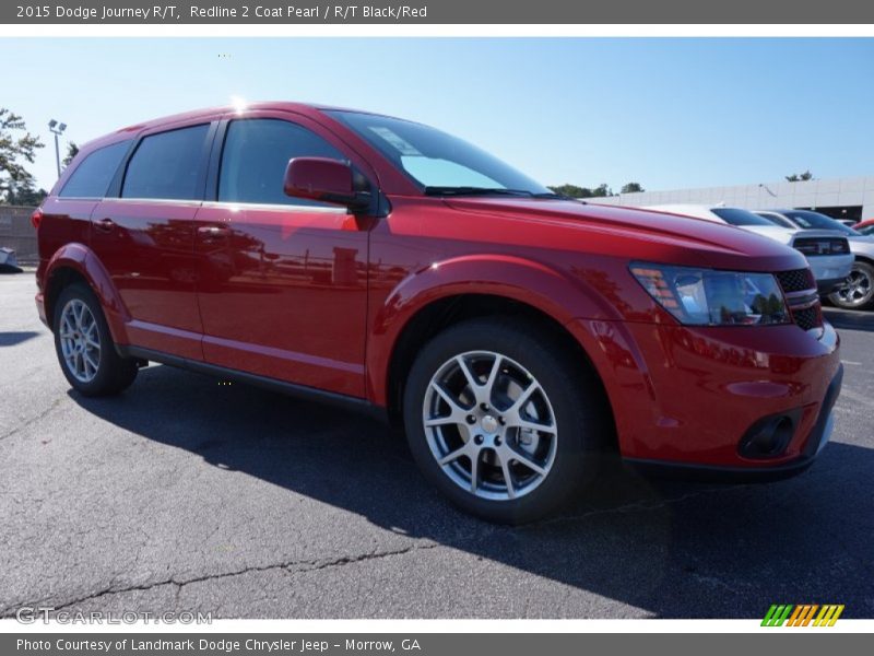 Redline 2 Coat Pearl / R/T Black/Red 2015 Dodge Journey R/T