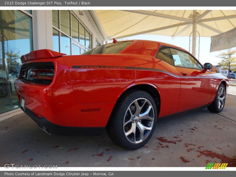 TorRed / Black 2015 Dodge Challenger SXT Plus