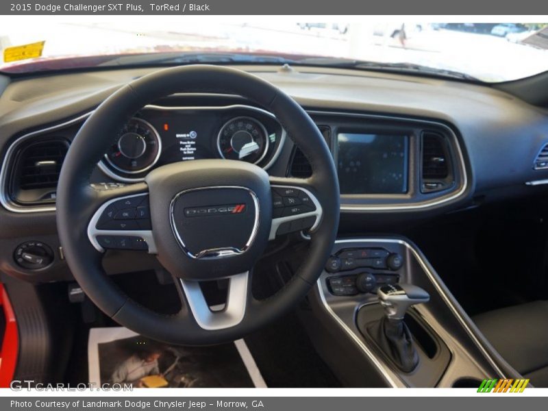 TorRed / Black 2015 Dodge Challenger SXT Plus