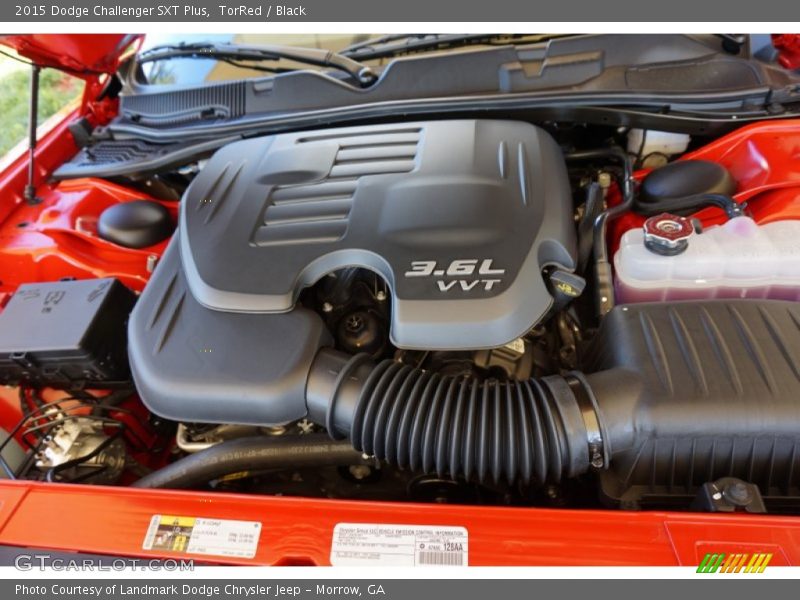 TorRed / Black 2015 Dodge Challenger SXT Plus