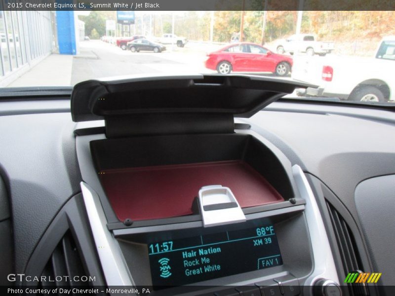 Summit White / Jet Black 2015 Chevrolet Equinox LS