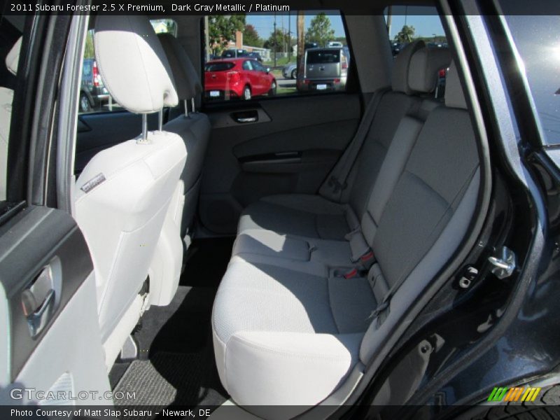 Dark Gray Metallic / Platinum 2011 Subaru Forester 2.5 X Premium