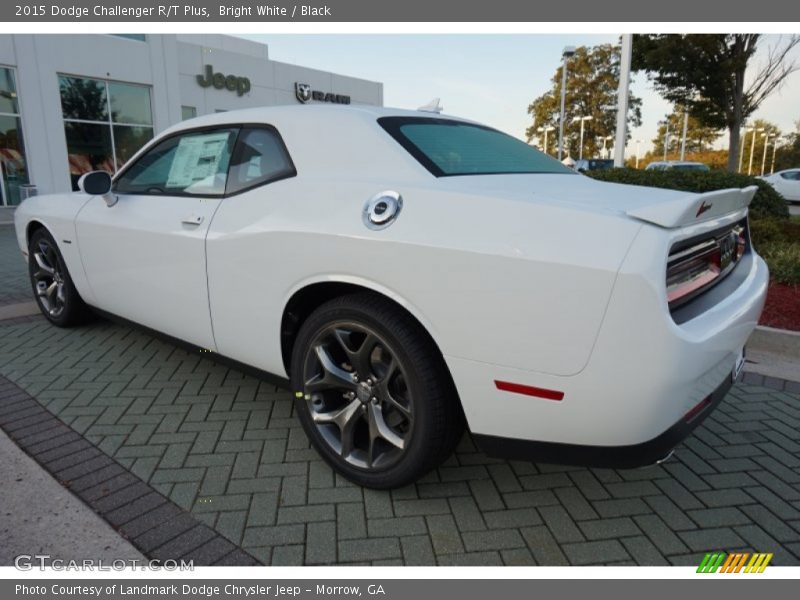 Bright White / Black 2015 Dodge Challenger R/T Plus