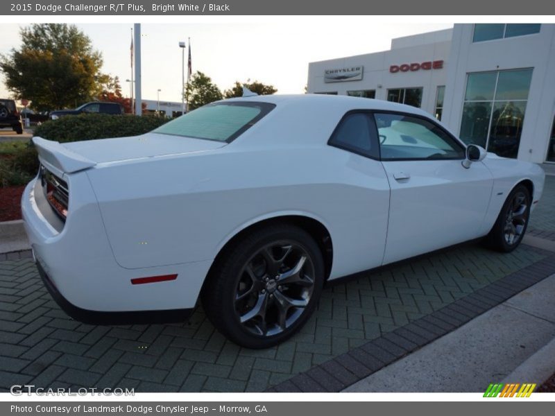 Bright White / Black 2015 Dodge Challenger R/T Plus