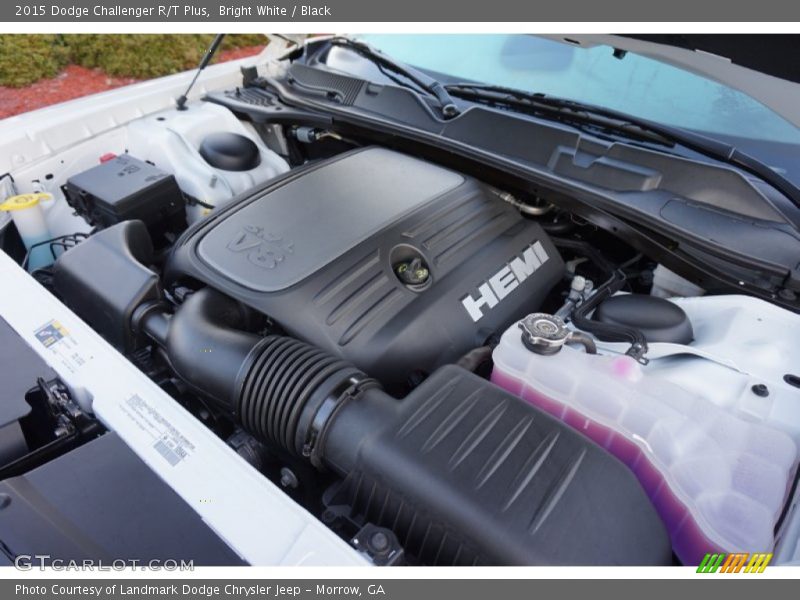 Bright White / Black 2015 Dodge Challenger R/T Plus