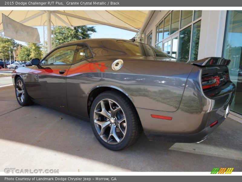 Granite Crystal Metallic / Black 2015 Dodge Challenger R/T Plus