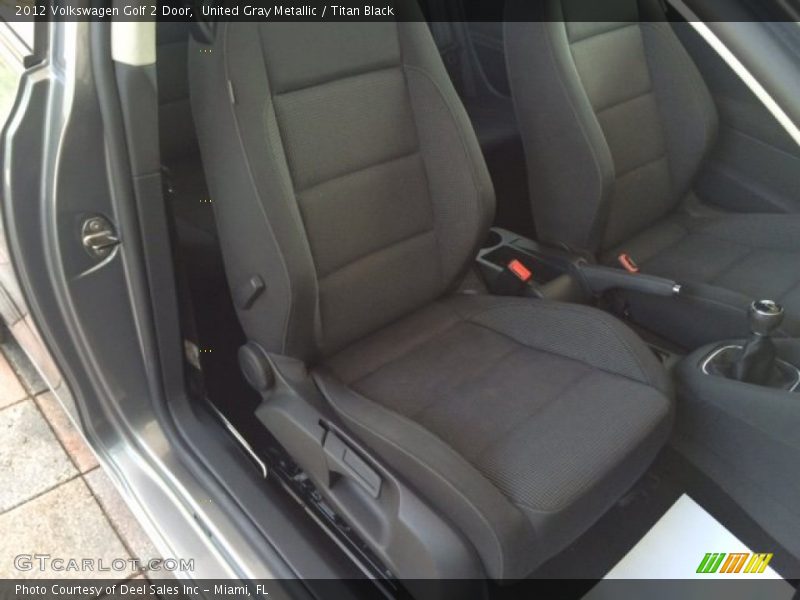 United Gray Metallic / Titan Black 2012 Volkswagen Golf 2 Door