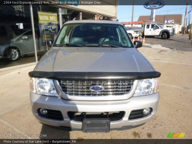 Silver Birch Metallic / Midnight Grey 2004 Ford Explorer Limited 4x4