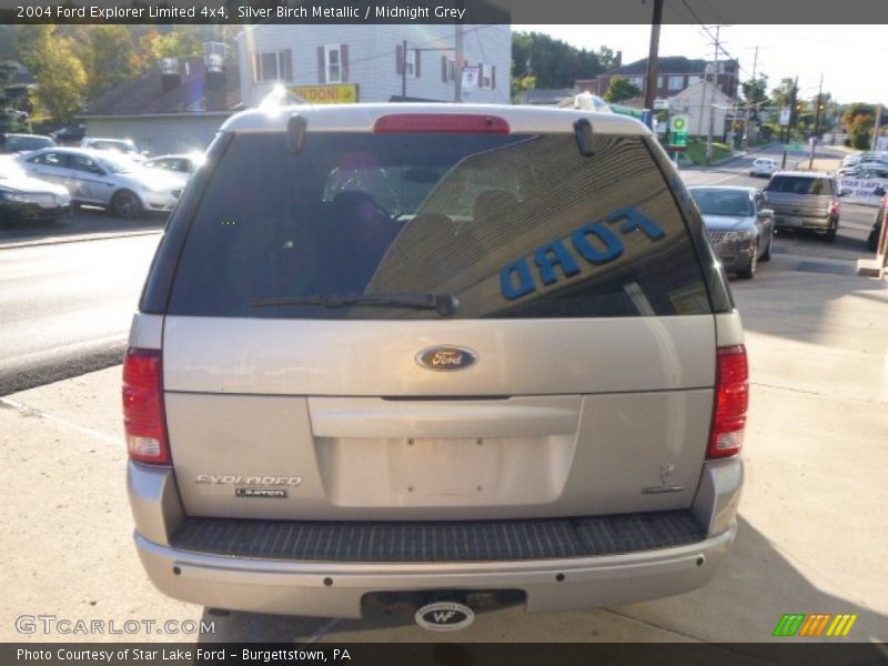 Silver Birch Metallic / Midnight Grey 2004 Ford Explorer Limited 4x4