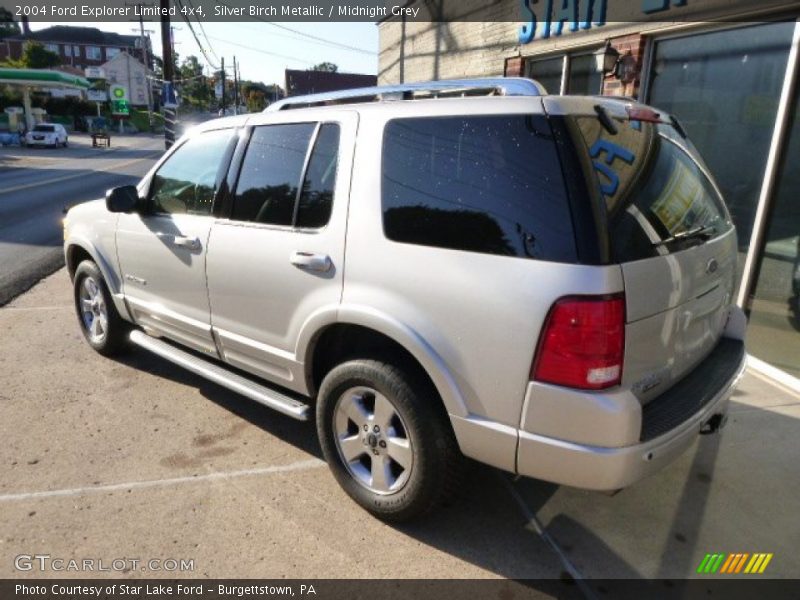 Silver Birch Metallic / Midnight Grey 2004 Ford Explorer Limited 4x4