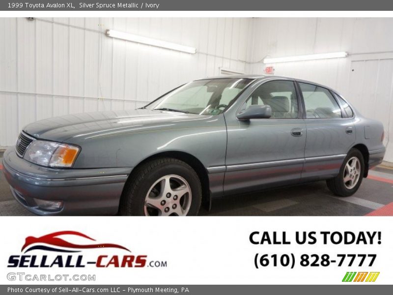 Silver Spruce Metallic / Ivory 1999 Toyota Avalon XL