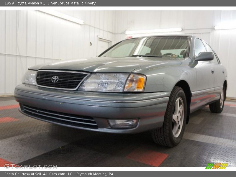 Silver Spruce Metallic / Ivory 1999 Toyota Avalon XL