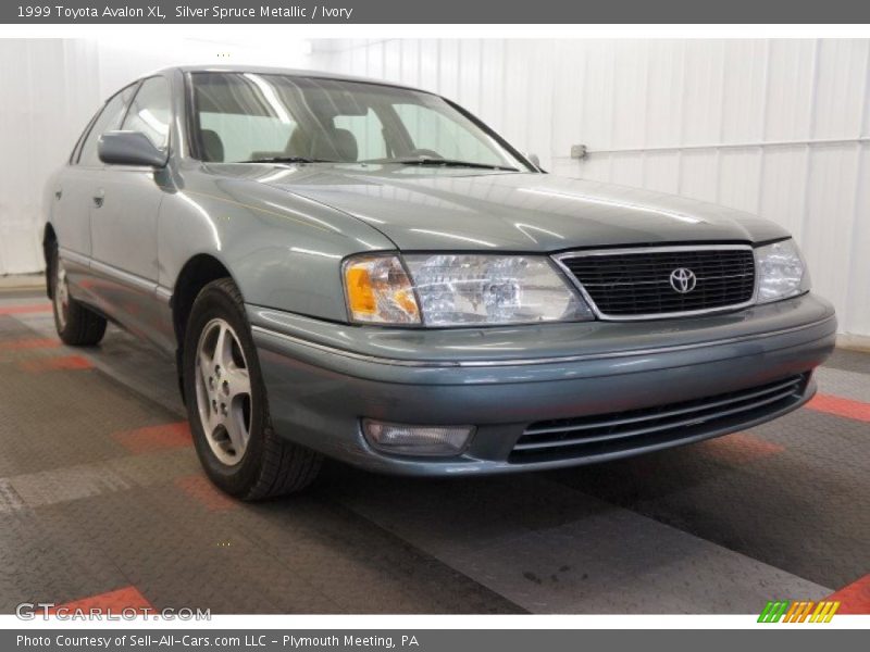 Silver Spruce Metallic / Ivory 1999 Toyota Avalon XL