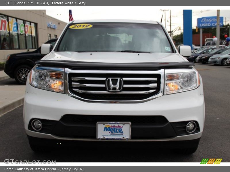 Taffeta White / Gray 2012 Honda Pilot EX 4WD