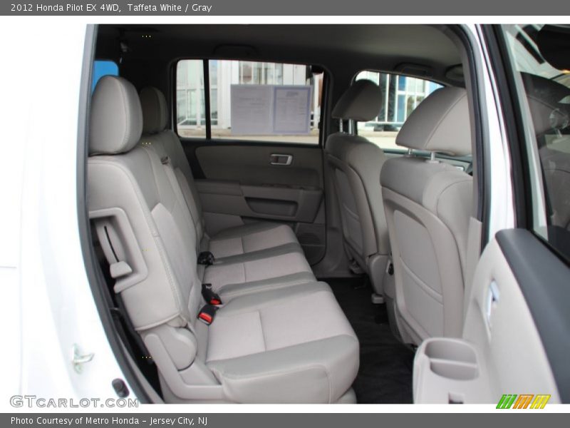 Taffeta White / Gray 2012 Honda Pilot EX 4WD