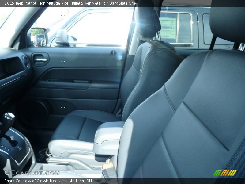 Billet Silver Metallic / Dark Slate Gray 2015 Jeep Patriot High Altitude 4x4