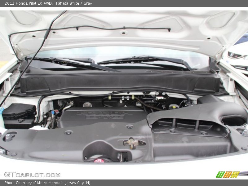 Taffeta White / Gray 2012 Honda Pilot EX 4WD