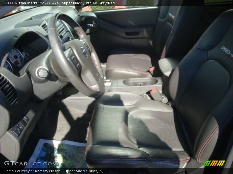 Super Black / Pro 4X Gray/Red 2011 Nissan Xterra Pro-4X 4x4