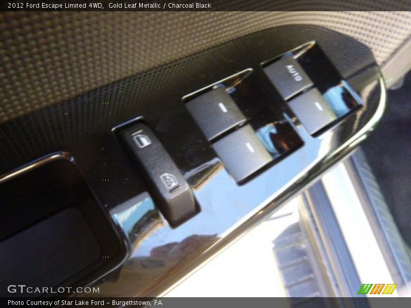 Gold Leaf Metallic / Charcoal Black 2012 Ford Escape Limited 4WD