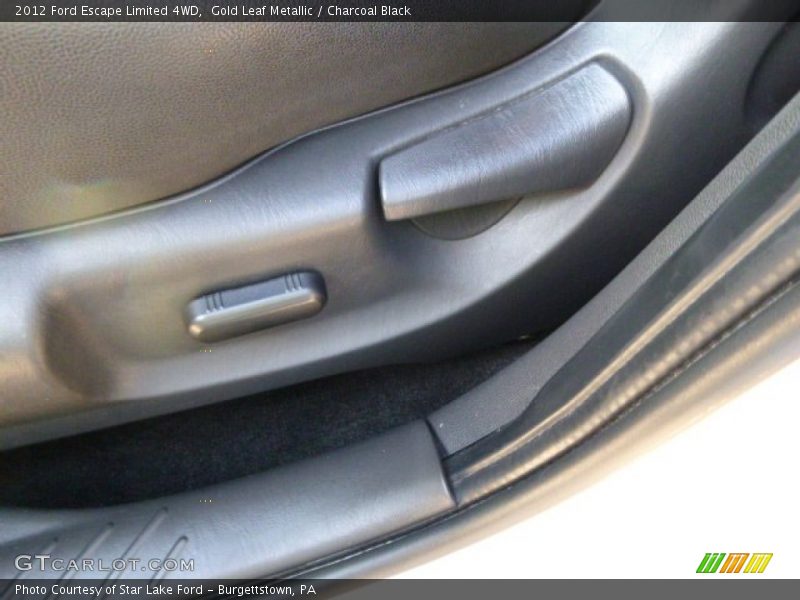 Gold Leaf Metallic / Charcoal Black 2012 Ford Escape Limited 4WD