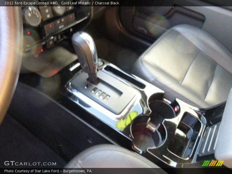 Gold Leaf Metallic / Charcoal Black 2012 Ford Escape Limited 4WD