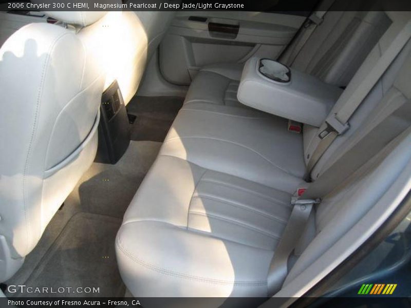 Magnesium Pearlcoat / Deep Jade/Light Graystone 2006 Chrysler 300 C HEMI