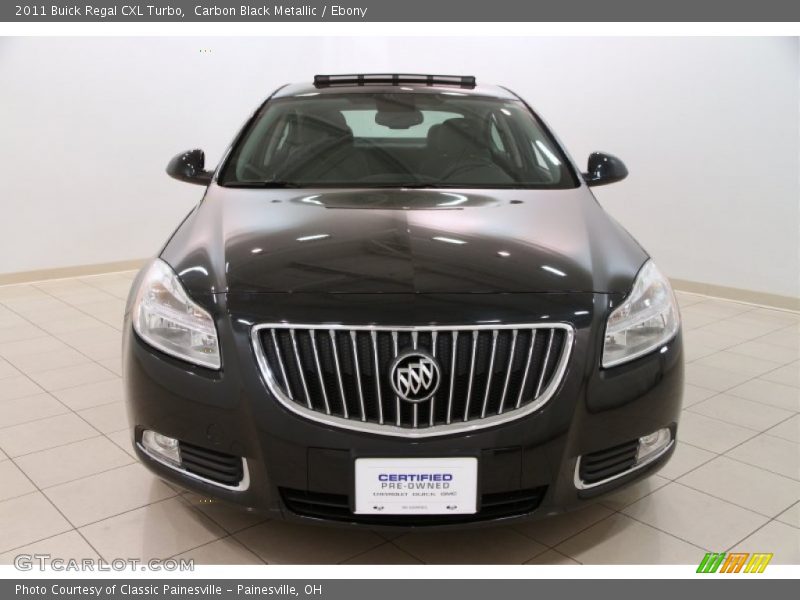 Carbon Black Metallic / Ebony 2011 Buick Regal CXL Turbo