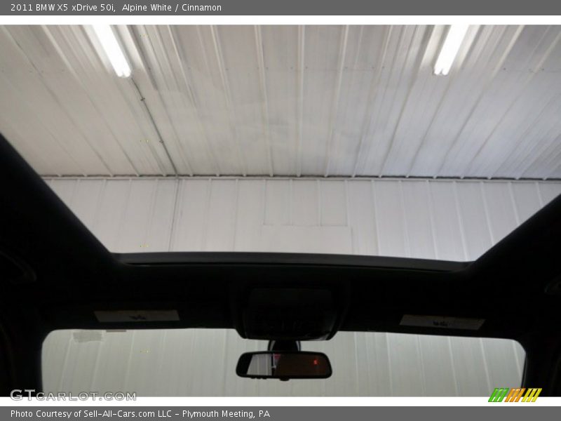 Alpine White / Cinnamon 2011 BMW X5 xDrive 50i