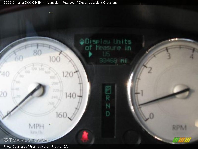 Magnesium Pearlcoat / Deep Jade/Light Graystone 2006 Chrysler 300 C HEMI