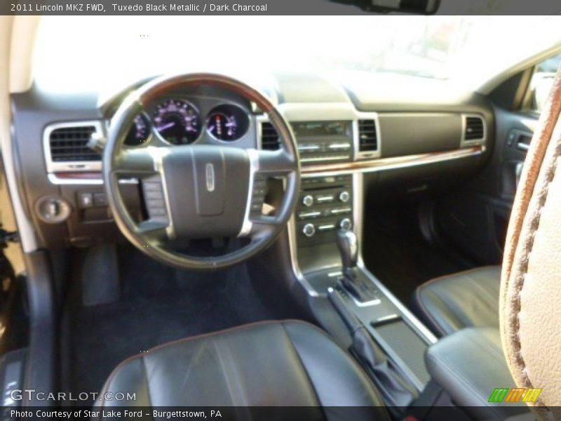 Tuxedo Black Metallic / Dark Charcoal 2011 Lincoln MKZ FWD